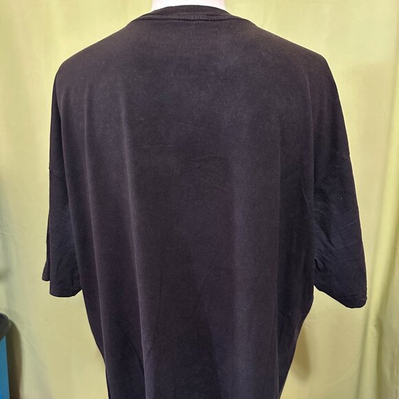 Moya Brand 025 Men's Black T Shirt Size 2XL XXL Cotton - Picture 2 of 3